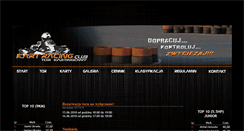 Desktop Screenshot of kartracingclub.pl